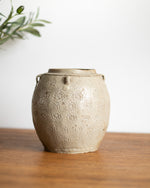 Load image into Gallery viewer, Floral Stamped Vintage Pot
