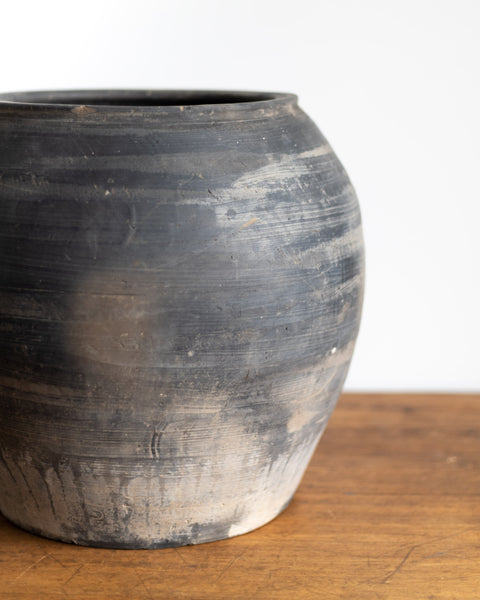 Large Vintage Clay Pot