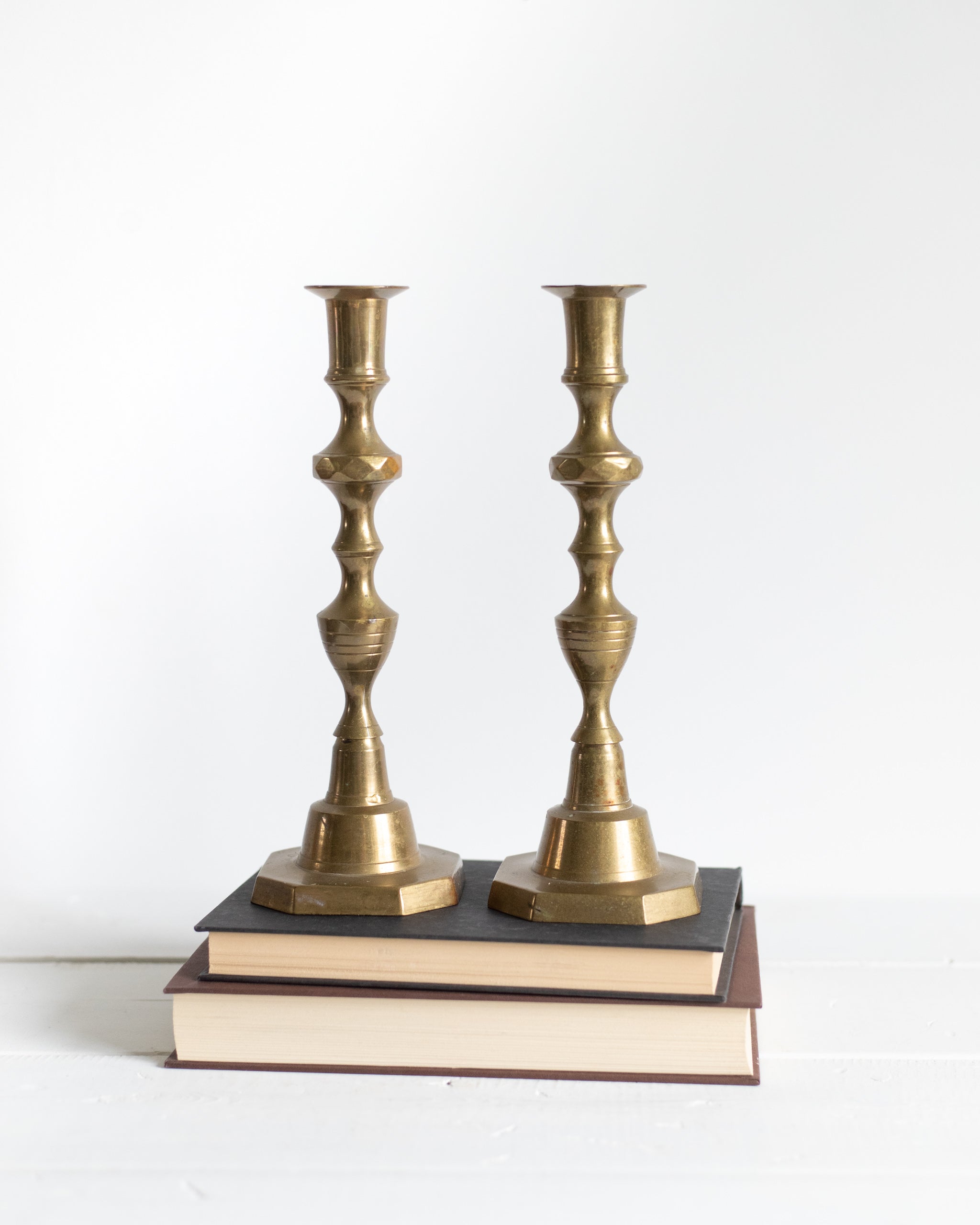 Brass Candle Holder Set