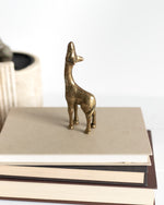 Load image into Gallery viewer, Small Brass Giraffe
