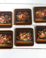 Load image into Gallery viewer, Floral Coasters (6)
