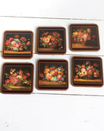 Load image into Gallery viewer, Floral Coasters (6)
