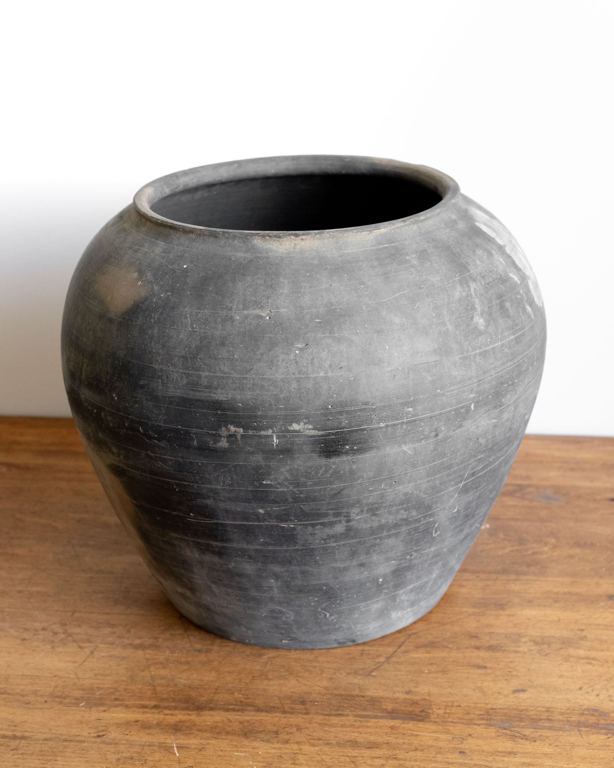 Large Vintage Clay Pot