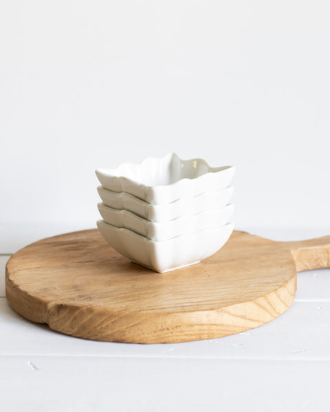 Set of Small Squiggly Bowls (4)