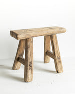 Load image into Gallery viewer, Mini Vintage Wooden Stool 5
