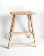 Load image into Gallery viewer, Vintage Wooden Stool
