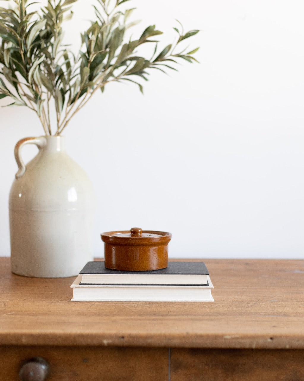 Crock Dish with Lid