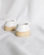 Load image into Gallery viewer, Handmade Speckled Pottery Match Holder
