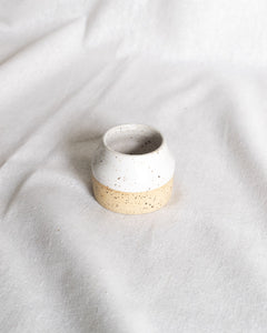 Handmade Speckled Pottery Match Holder