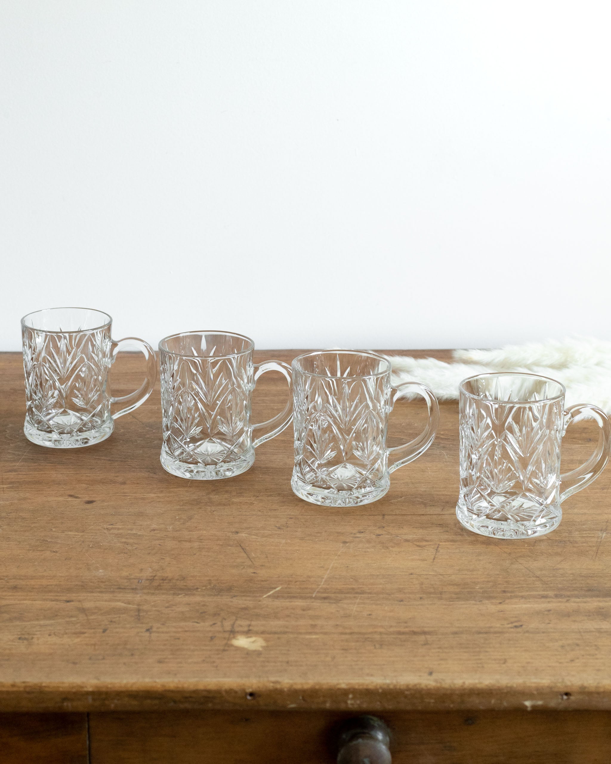 Crystal Cut Coffee Mugs