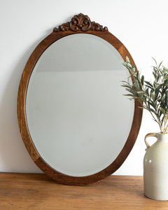 Vintage Oval Mirror