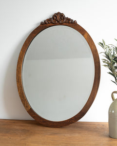 Vintage Oval Mirror