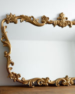 Load image into Gallery viewer, Vintage Ornate Gold Mirror
